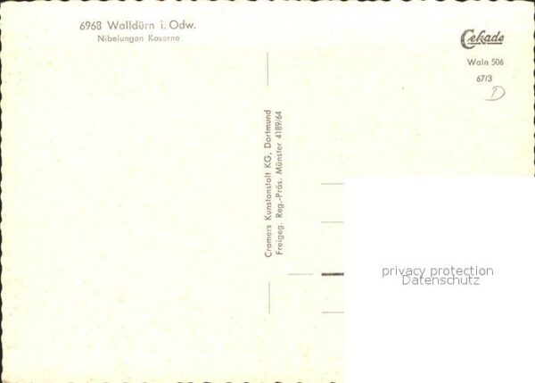 Wallduern Nibelungen Kaserne – Bild 2