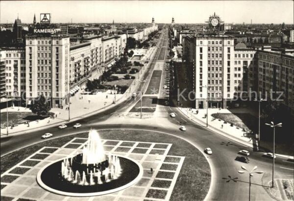 Berlin Strausberger Platz Karl Marx Allee