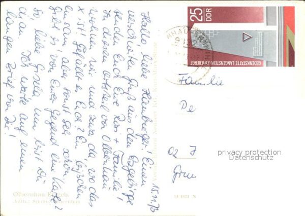 Olbernhau Erzgebirge Ortsansicht – Bild 2