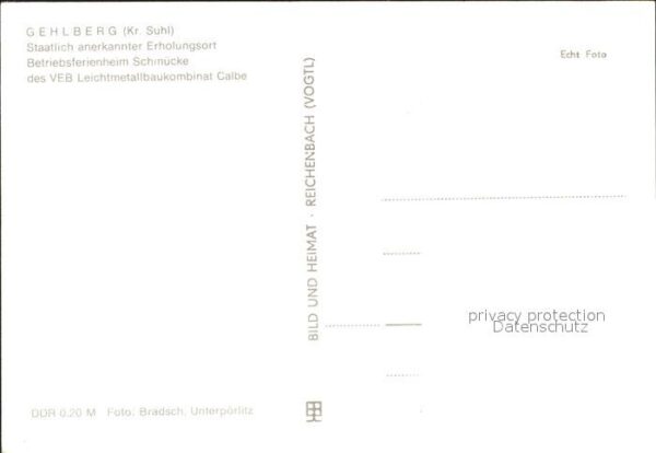 Gehlberg Betriebsferienheim Schmücke – Bild 2