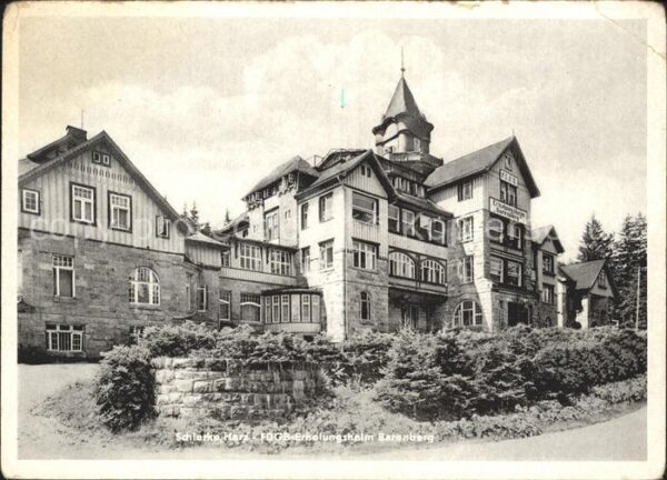 Schierke Harz FDGB Erholungsheim Barenberg