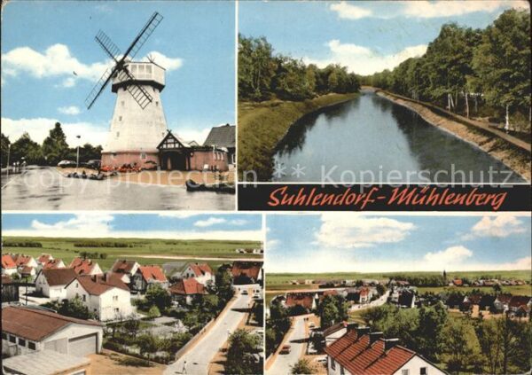 Suhlendorf Mühlenberg Mühle Teilansichten