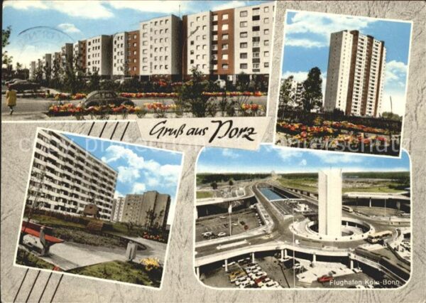 Porz Koeln Flughafen Köln Bonn Hochhaus