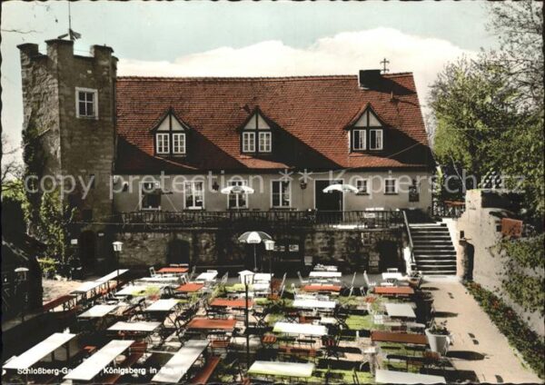 Koenigsberg Bayern Schlossberg Gaststätte