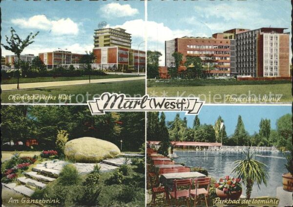 Marl Westfalen Chemische Werke Hüls Paracelsus Klinik