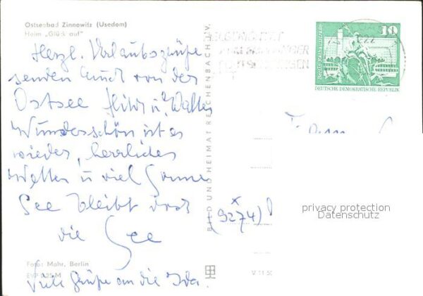 Zinnowitz Ostseebad Usedom Heim Glück auf – Bild 2