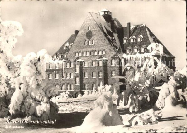 Oberwiesenthal Erzgebirge Sachenbaude