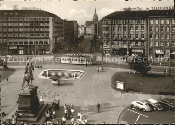 Hannover Bahnhofstrasse Strassenbahn Denkmal