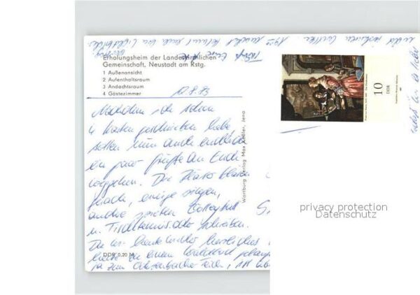 Neustadt Rennsteig Erholungsheim Landeskirchliche Gemeinsc – Bild 2