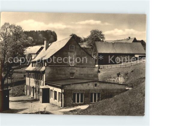 Neuhausen Erzgebirge Bittersbach Ferienheim Clara Zetkin