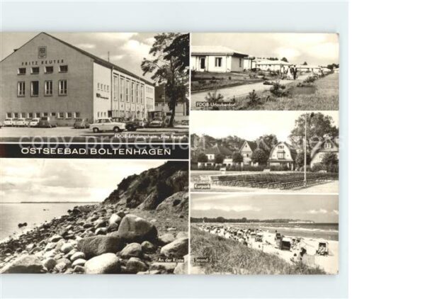 Boltenhagen Ostseebad FDGB Urlauberdorf Kurpark Strand Küste