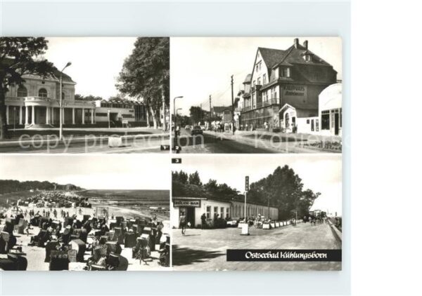 Kuehlungsborn Ostseebad Meerwasserschwimmhalle Maxim Gorki Stra