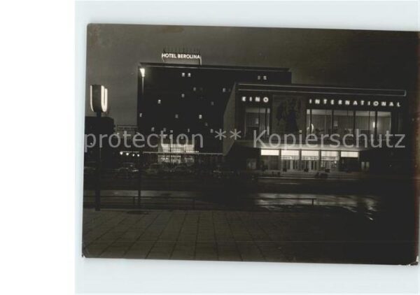 Berlin Kino International Hotel Berolina