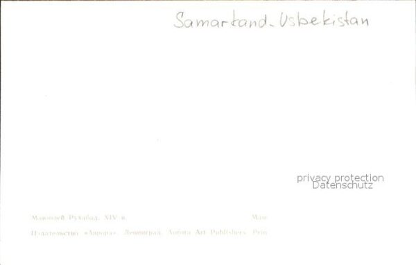 Samarkand Mausoleum Rukhabad – Bild 2