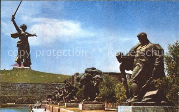 Wolgograd Mutter Heimat ruft