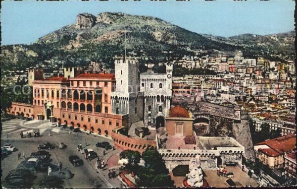 Monaco Ville Palais Prince Tele Chien