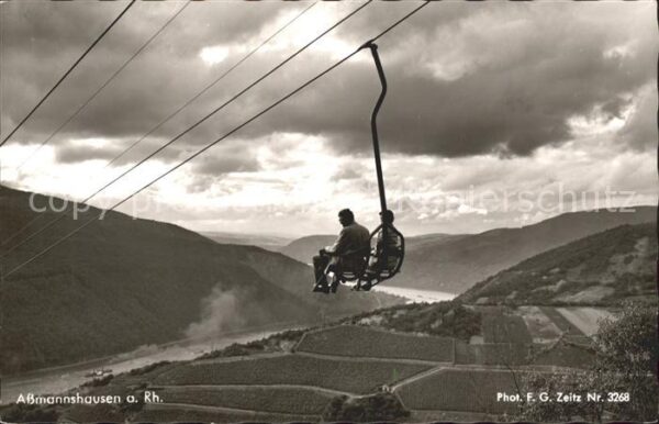Assmannshausen Niederwald Seilbahn Rheintal