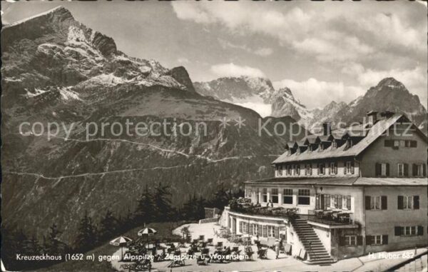 Alpspitze Kreuzeckhaus Zugspitze Waxenstein