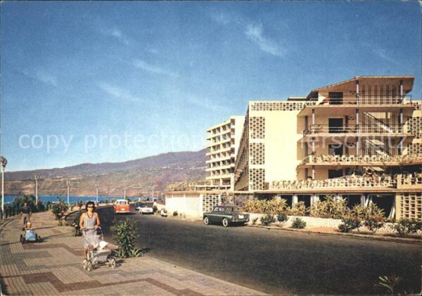 Tenerife Puerto de la Cruz Avenida Colon Promena