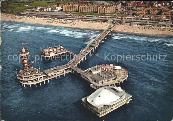 Scheveningen Pier Fliegeraufnahme