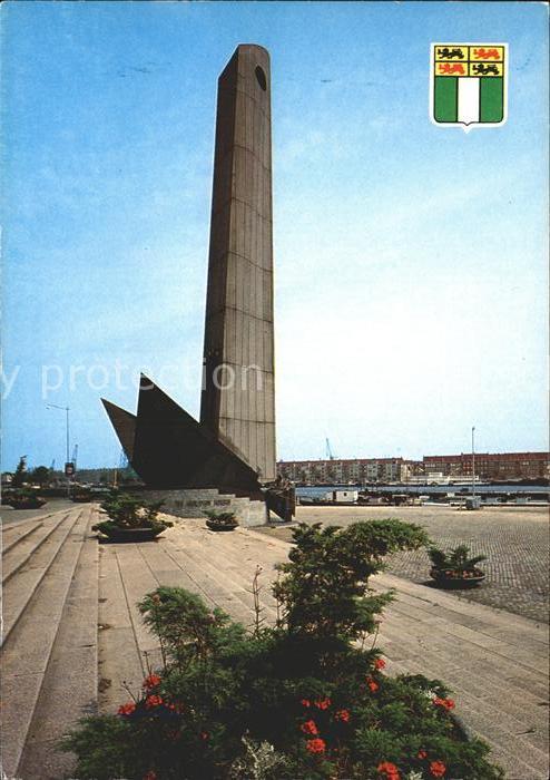 Rotterdam Monument Boeg Leuvihoofd