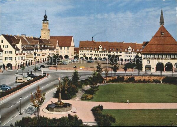 Freudenstadt Marktplatz Stadt Rathaus