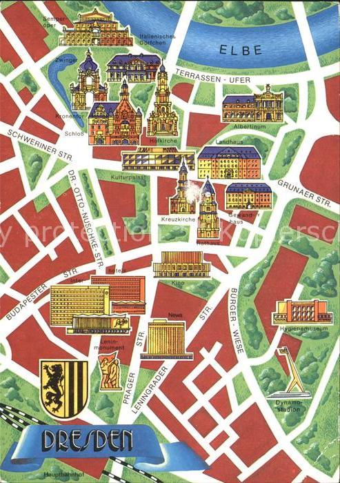 Dresden Terrassen Ufer Grunaer Strasse Schwerin