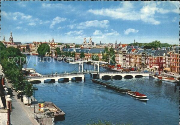 Amsterdam Niederlande Brug Amstel