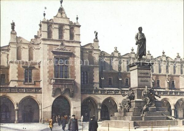Krakow Krakau Pomnik Adama Mickiewicza