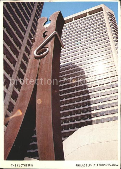 Philadelphia Pennsylvania Clothespin