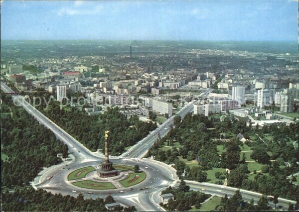 Berlin Tiergarten Siegessäule Hansaviertel Vic