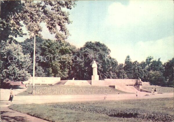 Szczecin Stettin Ponmik Adama Mickiewicza
