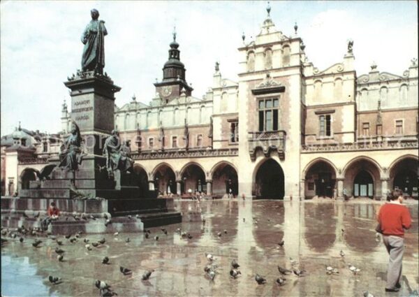 Krakow Krakau Pomnik Adama Mickiewicza