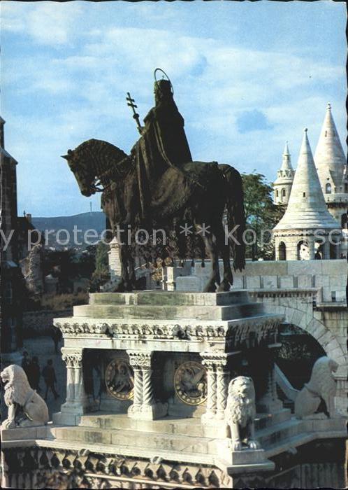 Budapest Sankt Stefan Denkmal
