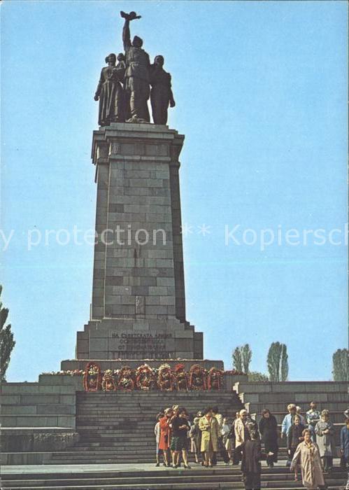 Sofia Sophia Denkmal Sowjetarmee