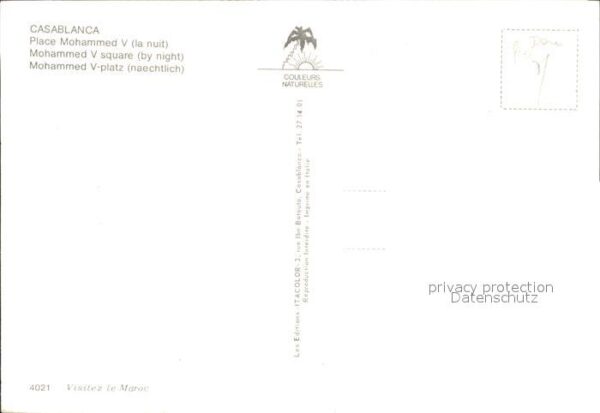 Casablanca Mohammed V Platz – Bild 2