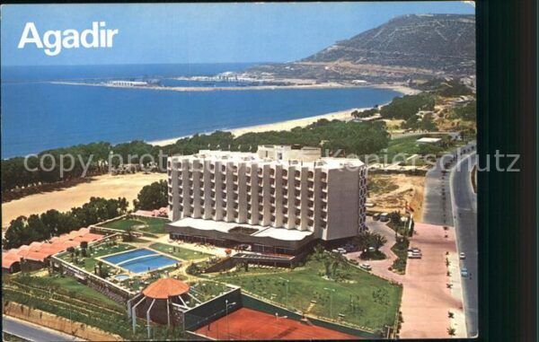Agadir Fliegeraufnahme Hotel Atlas