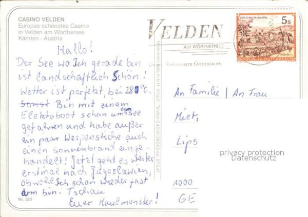 Velden Woerthersee Casino Velden Brunnen – Bild 2
