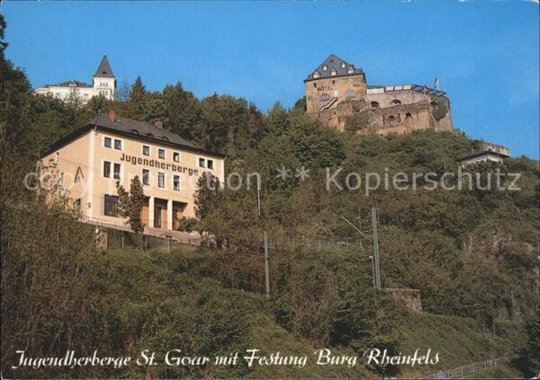 St Goar Jugendherberge Festung Burg Rheinfels