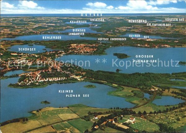 Ploen See Schöhsee Plöner See Suhrer See Dieksee