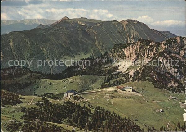 Aschau Chiemgau Bergstation Kampenwand Seilbahn