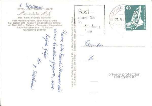 Marienthal Westerwald Hotel Restaurant Cafe Marienthaler Hof – Bild 2