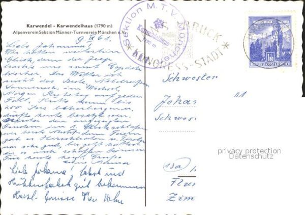 Karwendelhaus Alpenverein Sektion Männer Turnverein M – Bild 2