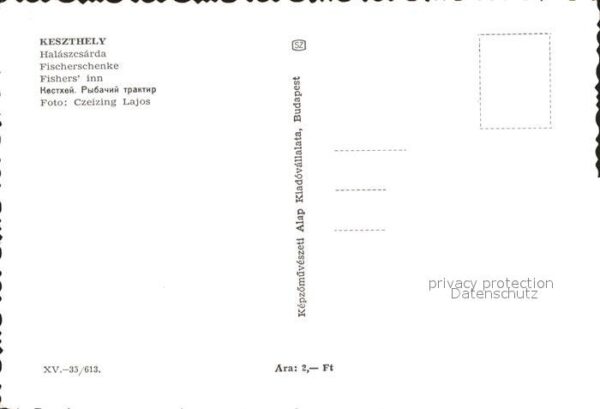 Keszthely Halasz Csarda – Bild 2