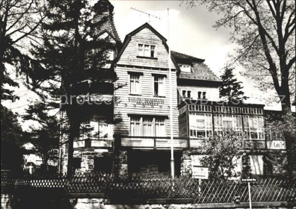 Bad Schandau FDGB Erholungsheim Erwin Hartsch Cafe B