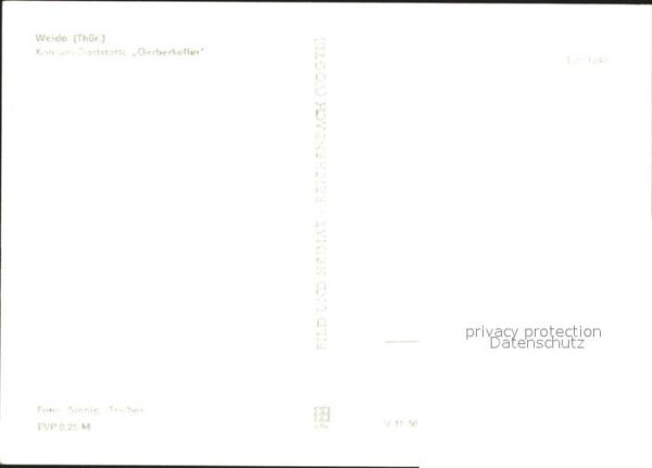 Weida Thueringen Gaststätte Gerberkeller – Bild 2