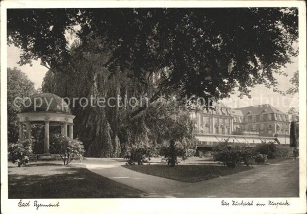 Bad Pyrmont Kurpark Kurhotel