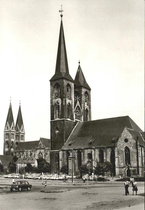 Halberstadt Fischmarkt Dom St Martin