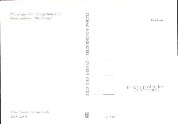 Morungen Genesungsheim Otto Schlag – Bild 2