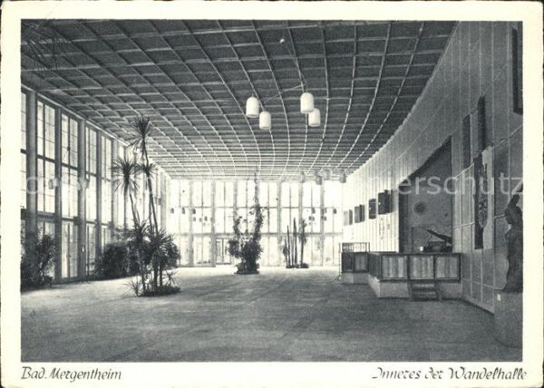 Bad Mergentheim Inneres Wandelhalle